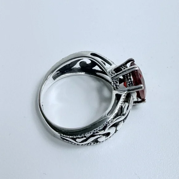 Silpada Red and Silver Ring - Picture 6 of 14